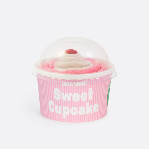Chaussettes Cupcake à la fraise